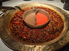 美牛蛙清油麻辣鸳鸯锅-捞三国美蛙鲜鱼火锅(茂业店)