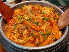 铁板鱿鱼五花肉-槿Story·韩国料理(望京韩国美食城店)