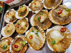 烤扇贝-生蚝扇贝王(郑州店)