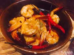 西班牙风味蒜香凤尾虾-MARU玛露音乐餐厅(大学路店)