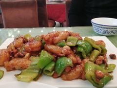 宫保虾仁鱿鱼-桃子餐厅·天津菜(红星路直营店)