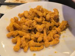 咸蛋黄焗白玉菇-旺顺阁·北京菜·烤鸭(大望路店)