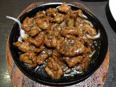 铁板黑椒牛柳-好嫂子酱猪手•农家菜(蒲黄榆店)