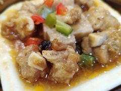 蒜香金瓜蒸排骨-顺德人家食府(黄金广场店)