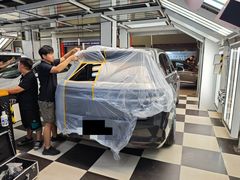 -鲨鱼皮汽车凹陷玻璃修复(静安店)