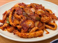 辣炒鱿鱼-贤花饭店(城阳店)