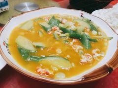 龙虾茄子扁豆-吕四渔港码头海鲜餐厅
