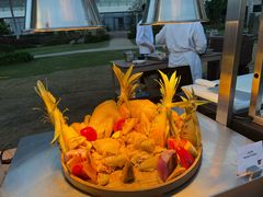 -JW万豪厨房餐厅·滨海草坪烧烤·海鲜·海景(三亚绿发山海天JW万豪酒店)