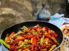 三峡石爆牛蛙-红辣椒·川菜·火锅(张杨路店)