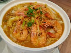 鲜虾烩白菜-日月昇渔家菜·海肠捞饭·大连海鲜(星海公园店)