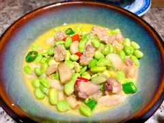 鲜毛豆米烩鸭拐筋-南京大牌档(夫子庙老门东店)