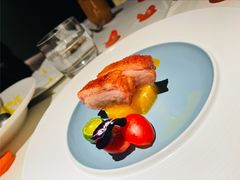 果木烟熏鸭胸肉搭香橙汁-浮游·云巅派对西餐厅(鼓岭旅游度假区店)