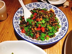 外婆菜炒田螺-毛家饭店(平湖店)