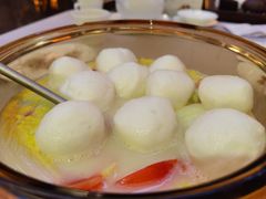 浓鱼汁泡手打鱼腐-悦湖公馆