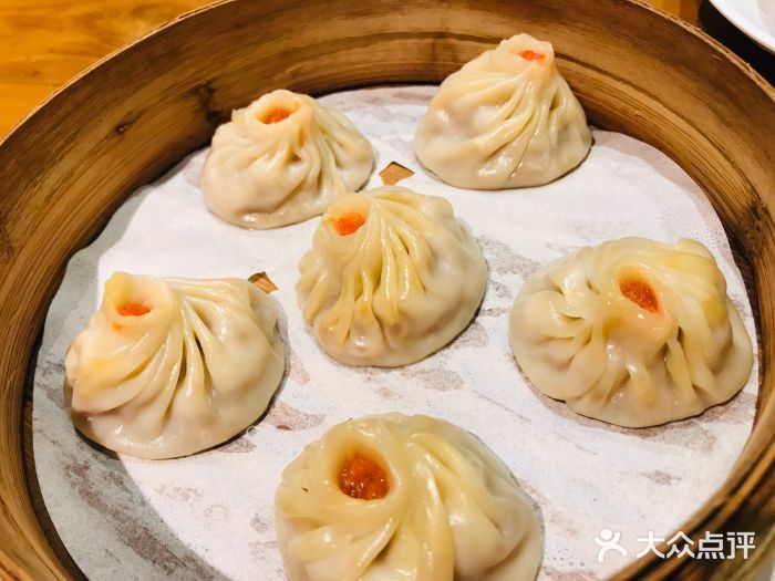 尚香蟹黄汤包(诚品书店店)蟹黄小笼包图片