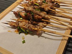 -山野的朋友露营炭火烤肉