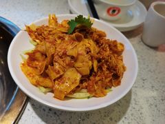 香辣牛板筋-老佛爷铜炉蛙锅(海岸城店)