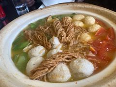 丝瓜鱼丸炖馓子-永安鱼庄·镇江菜(东吴路店)