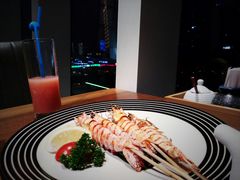 盐烤大明虾-九井澤精致料理(金茂店)