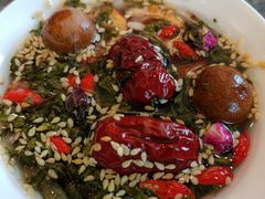 宁夏八宝茶盖碗茶-兴庆斋·盐池手抓羊肉清真餐厅(交通学院店)