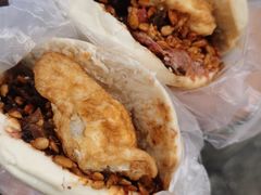 腊汁肉蛋菜夹馍-老马家马蓉蛋菜夹馍·腊牛肉夹馍(回民街店)