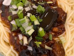 茄子肉末拌面四色凉面-半亩园(奥特莱斯店)