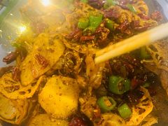 干煸小蛙-盐井记·自贡美蛙鲜锅兔(中和店)