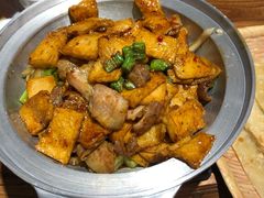 -东来菜馆•手抓海鲜家常菜•海鲜锅贴(鸽子窝店)