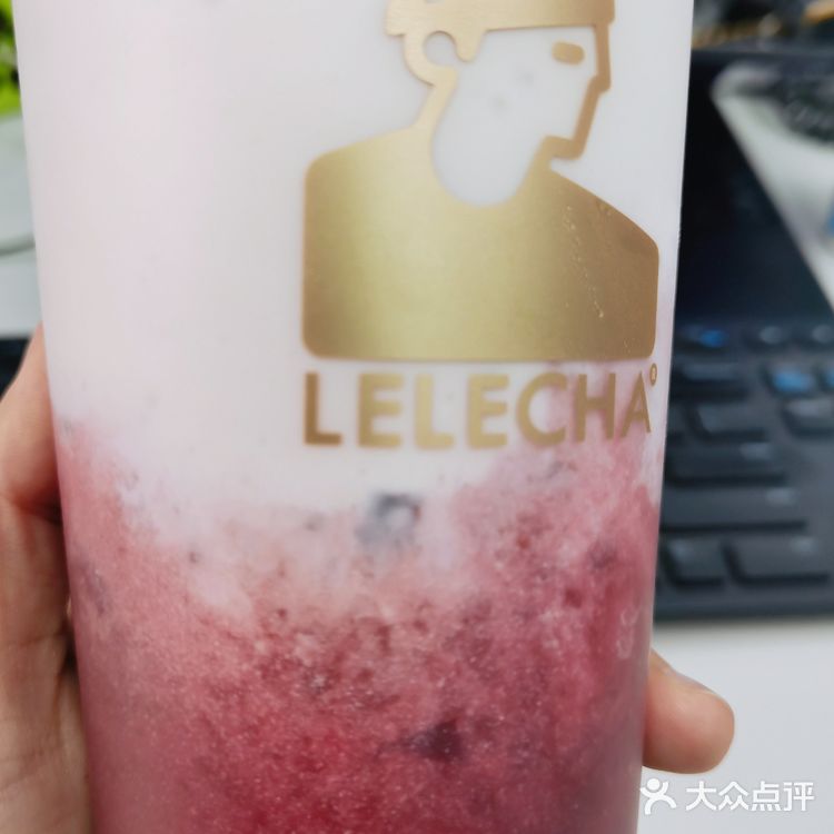 乐乐茶居然有【零卡糖】的奶茶🤩