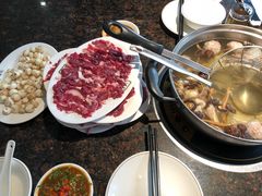 茶树菇牛腩汤底-八合里潮汕鲜牛肉火锅(深圳海岸城店)