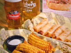 烟熏烤玉米Smoke&nbsp;Corn-本垒美式烤肉(三里屯店)