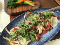 香烤鲜鱿鱼配西西里风味甜椒酱-THE PRESS(申报馆店)