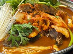 辣白菜脊骨火锅-韩香福脊骨汤锅(上杭路店)