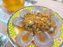 扇贝-清真老马家海鲜大排档(台东店)