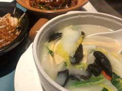 无油鱼汤腐竹煮时蔬-大树餐厅(益田假日店)