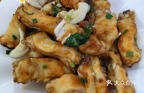 Pan-Fried Fish Bones