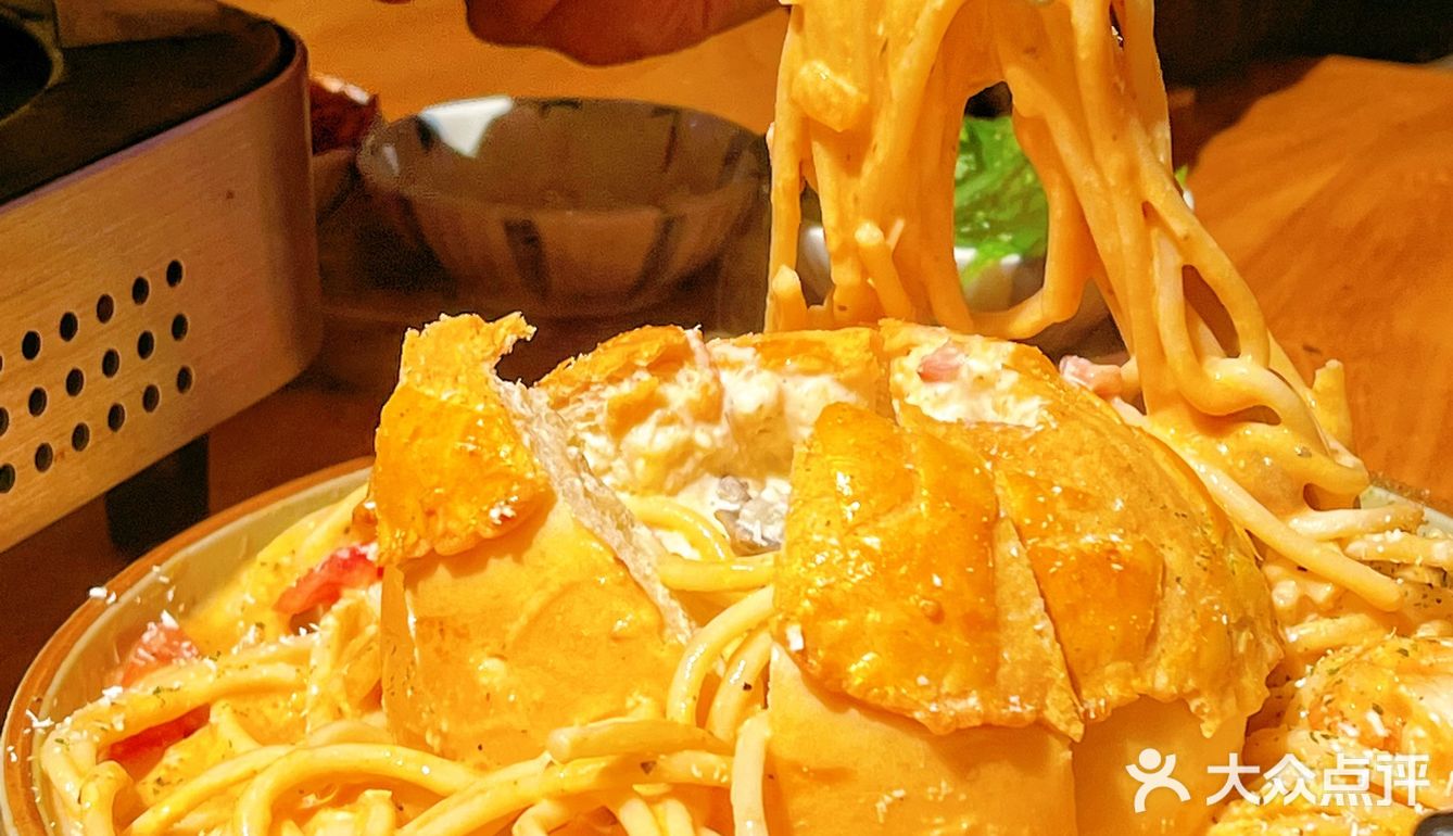 今日终于可以尝试到封神的番茄奶油意面🍅