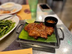 香烤猪颈肉配泰式炒饭-simply thai天泰(长泰广场店)