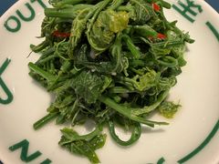 清炒丝瓜尖-一坐一忘云南菜(嘉里中心店)