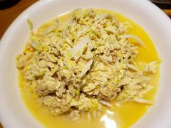蛎虾酱炒娃娃菜-船歌·鱼水饺青岛菜(闽江二路店)