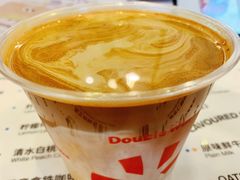 菠萝黄啤冰拿铁-Double Win Coffee(建国中路店)