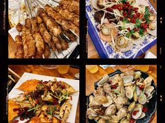 肉筋-老东镇啤酒屋海鲜加工·蒸汽海鲜·海鲜烧烤(台东店)