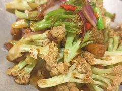 干锅有机花菜-小菜园新徽菜(北京大兴龙湖天街店)