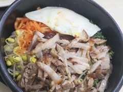五花肉石锅拌饭-朴氏韩国料理(北欧丽景店)