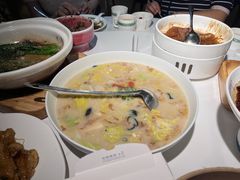 鸡汤咸肉豆腐煲-三强鸽子(中原路店)