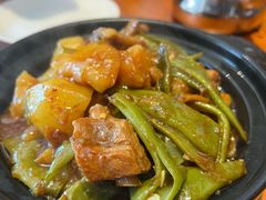 排骨炖豆角土豆-翠花老菜饺子馆(七宝店)