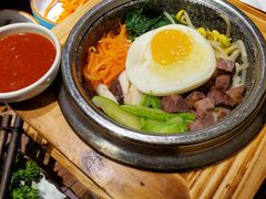 -明洞阿姨·韩式酱蟹烤肉·创意料理(三元桥店)