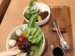 生果抹茶雪糕白玉馅蜜-VIA TOKYO