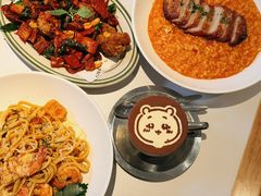 猪颈肉延边泡菜烩饭-NG PASTA吴居·中华意面·鲜牛排(南头古城店)