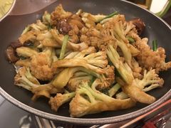 干锅花菜-小菜园新徽菜(宜兴八佰伴店)